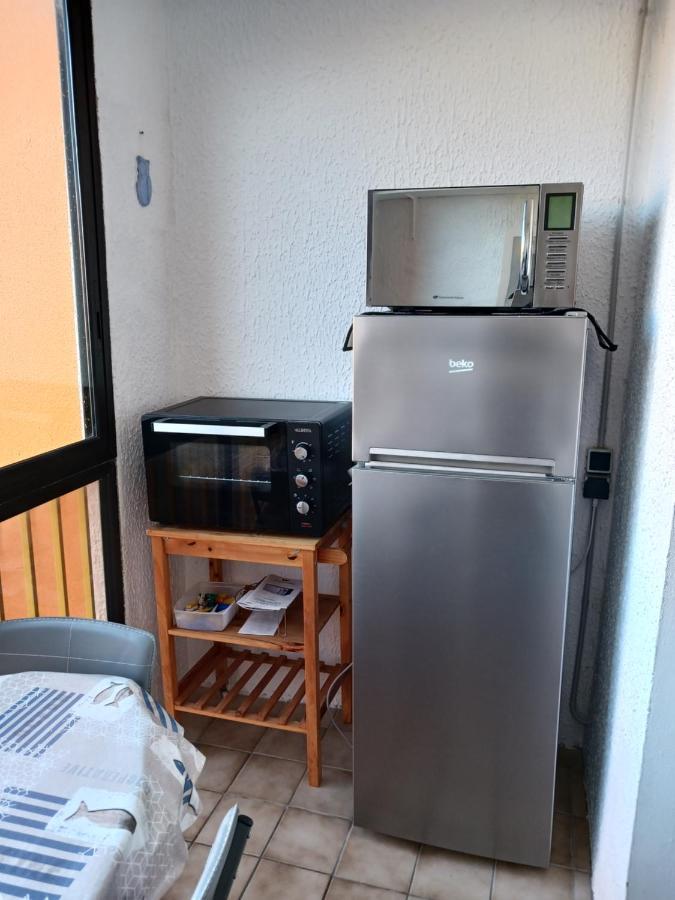 Appartement Vue Mer, Acces Direct Plage, Parking Privatif Ле Баркарес Экстерьер фото